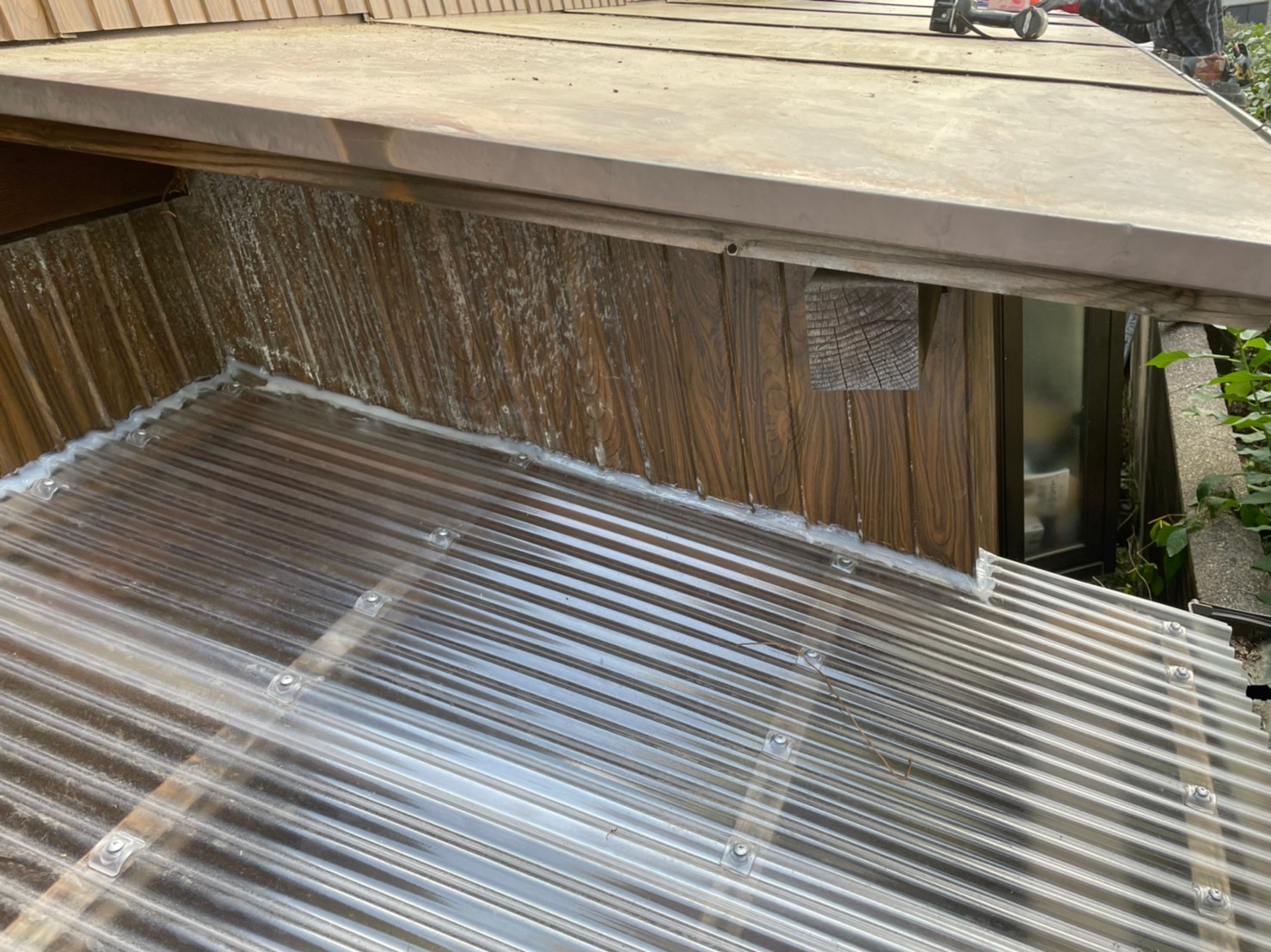 150.180　そば処　大豪庵　波板交換